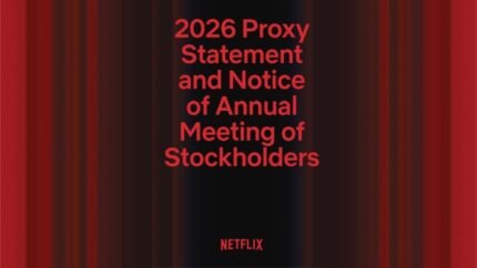Netflix 2026 Proxy Statement